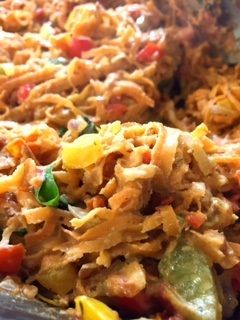 Cajun Sweet Potato Noodles: A Flavorful & Healthy Meal Under 500 Calories
